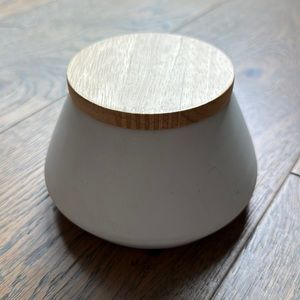 CB2 neutral white canister